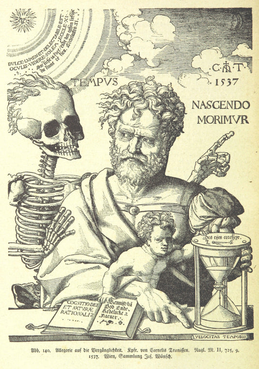 TEMPVS NASCENDO MORIMVR